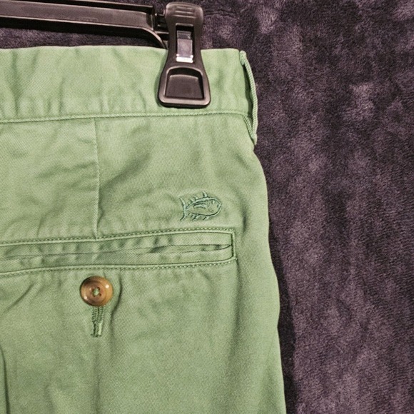 Southern Tide Pants 34x32 Green Chino Club Skipjack Cotton Men Classic Fit Vines - Picture 4 of 7